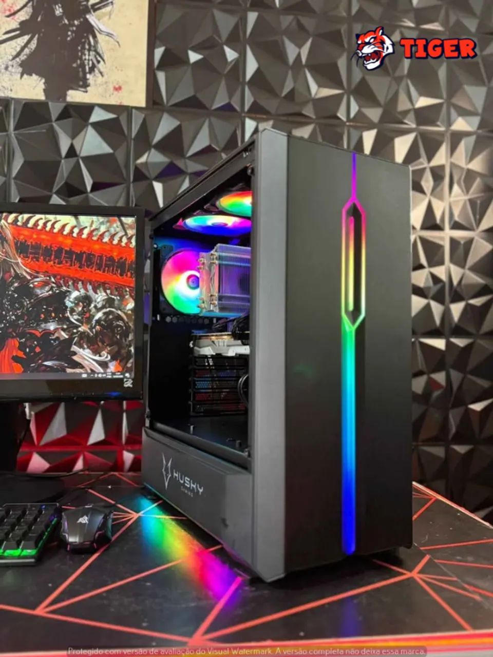 Pc gamer completo i5 8° - 1050 para jogos e ediçao - Foto 4
