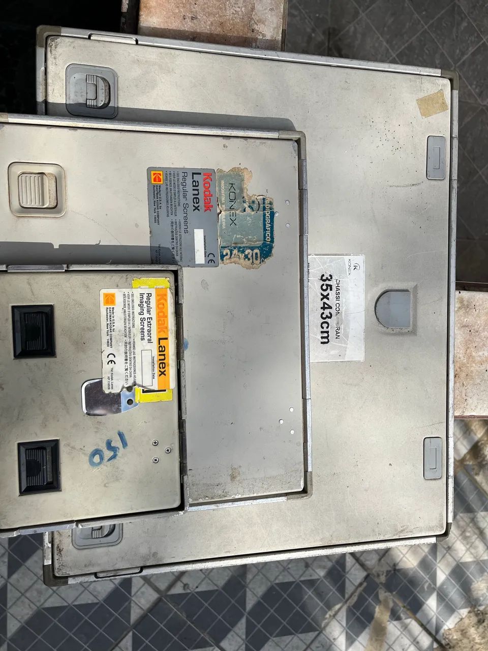 Chassis radiográficas Kodak/Kobe  ecrã  - Foto 2