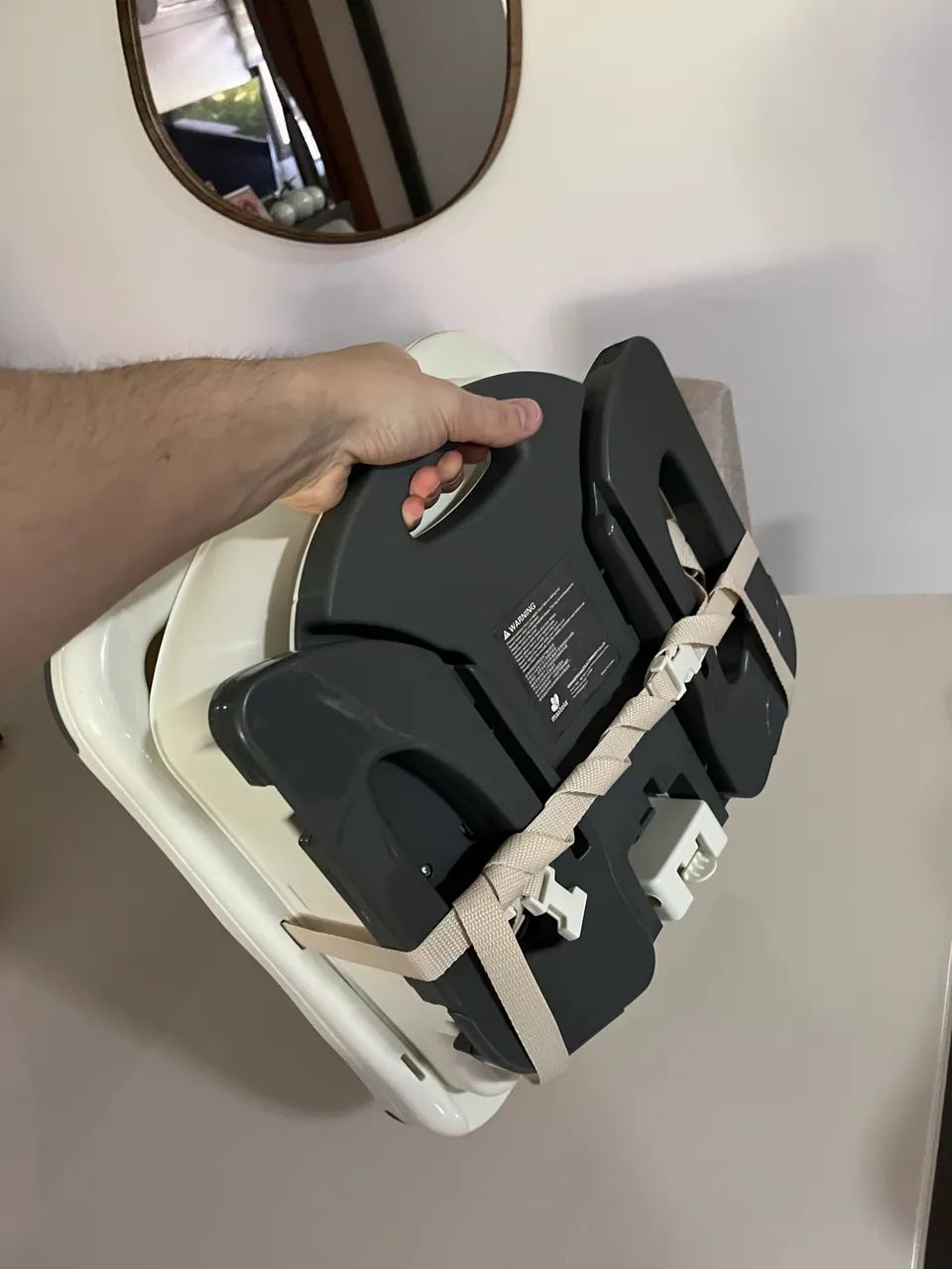 Cadeirinha Infantil Portátil Dobrável - Foto 4