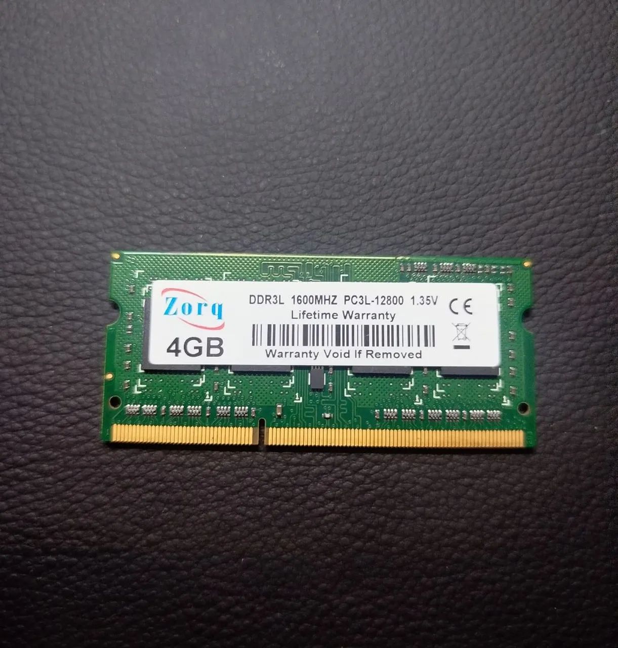 Memória notebook lddr3 4gb 1600mhz