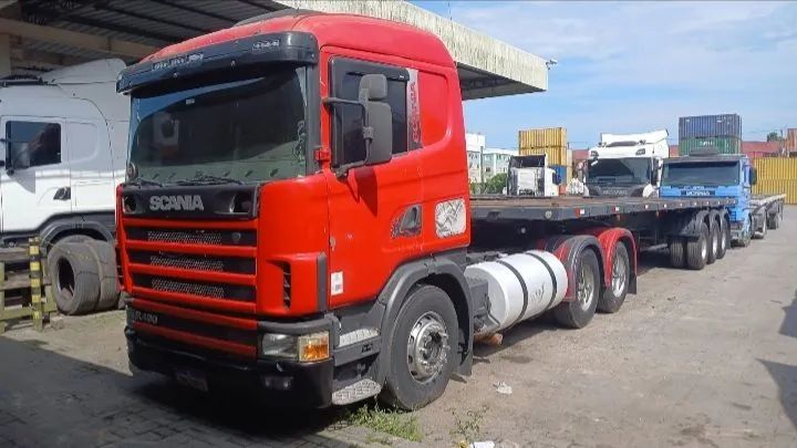 Scania R400 A 05/05, trucado, feito bronzinamento,retífica cabeçotes, radiadores novos