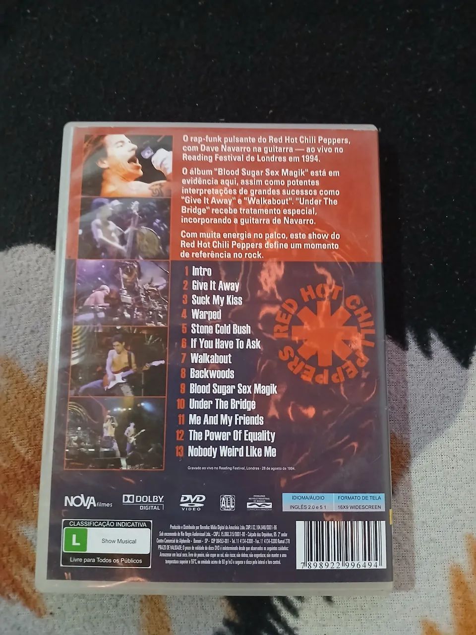 DVD Red Hot Chili Peppers - Live From London - Foto 3
