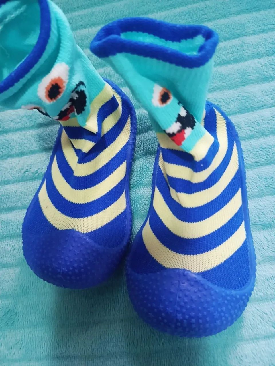 Tênis Adidas Infantil Azul e Lotinho infantil bebê menino - Foto 4