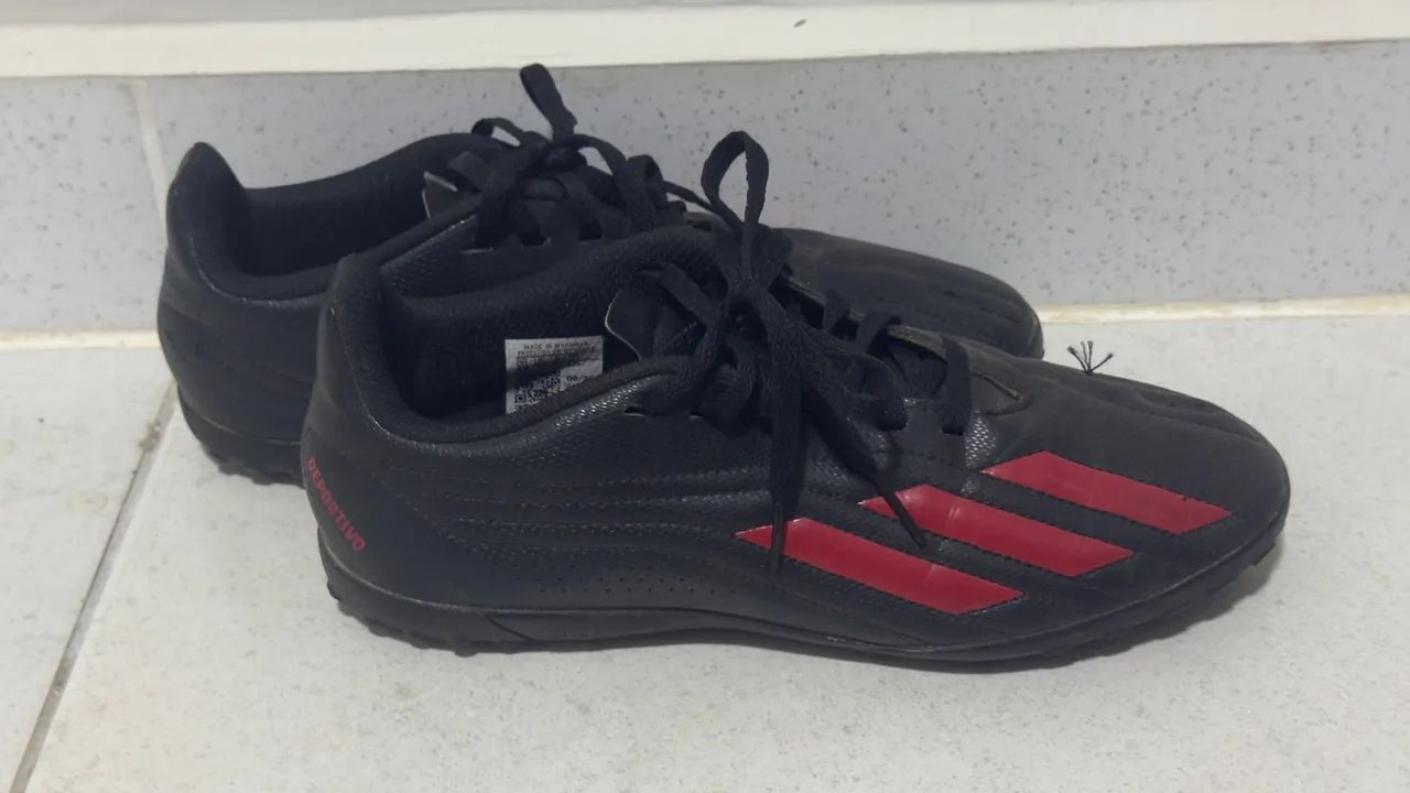 Chuteiras Adidas Society Clube - Tamanho 35