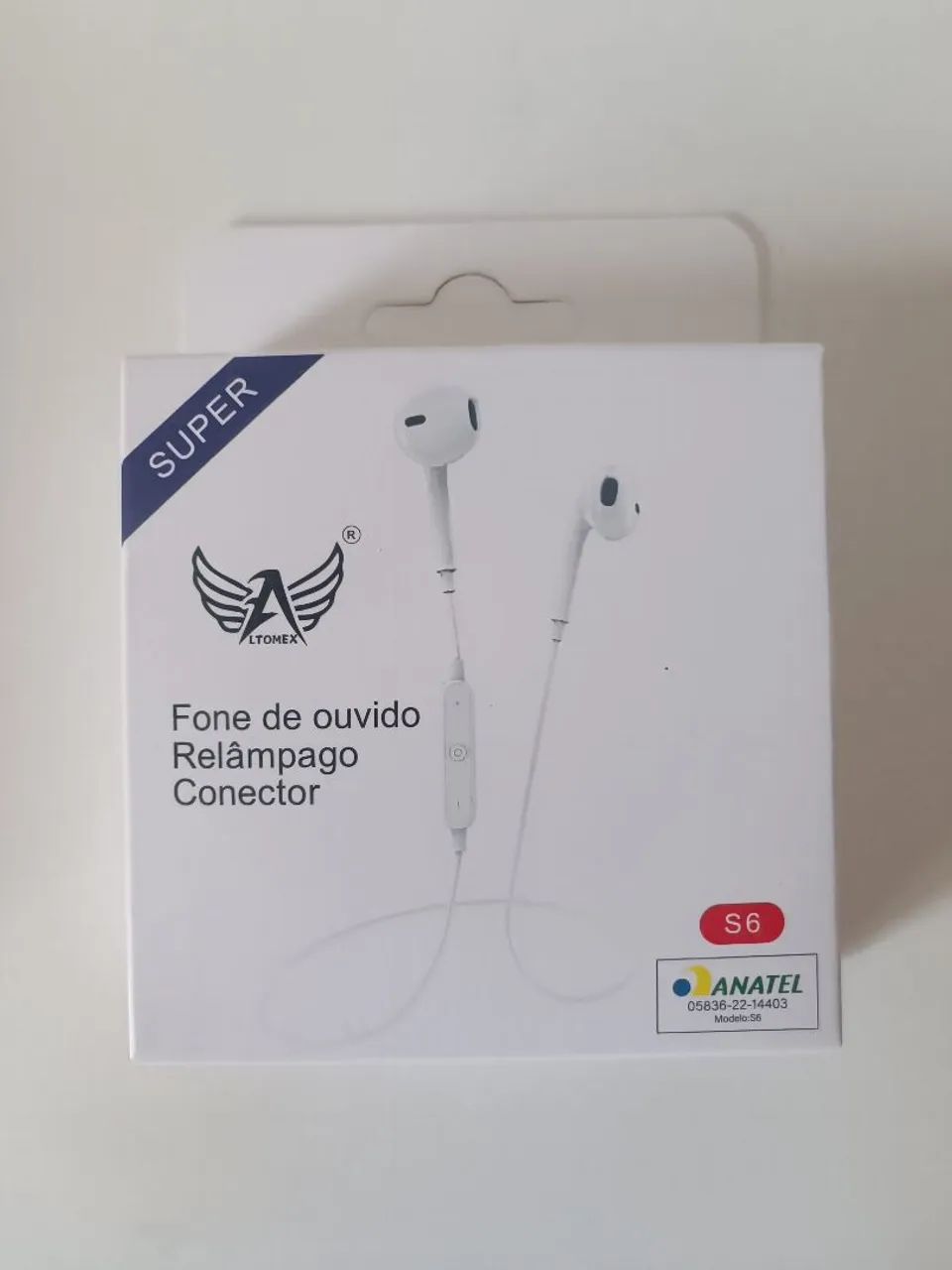 Carregador Turbo Typo C + Fone Bluetooth S6 - Foto 4