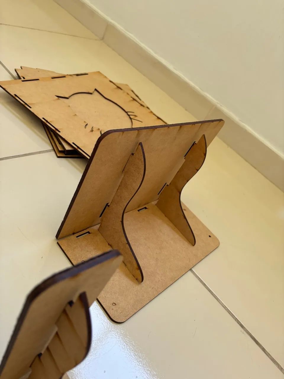 Playground para Gato com Caixa, Ponte e Plataformas - Completo! - Foto 2