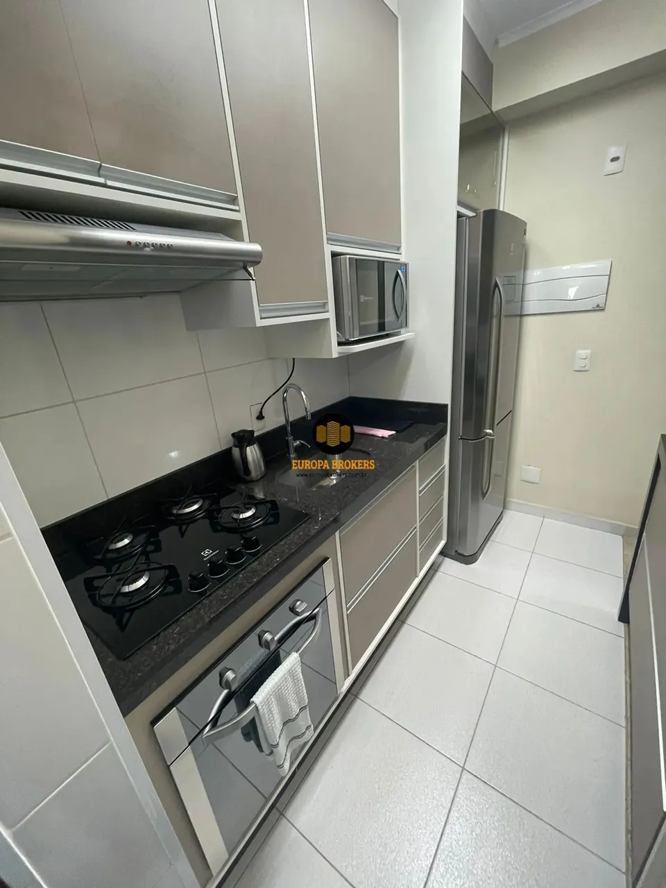 Apartamento para venda no Centro de São Paulo, Bairro da Luz, 01 dormitório, 01
