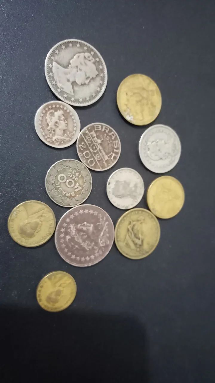 Lote de moedas