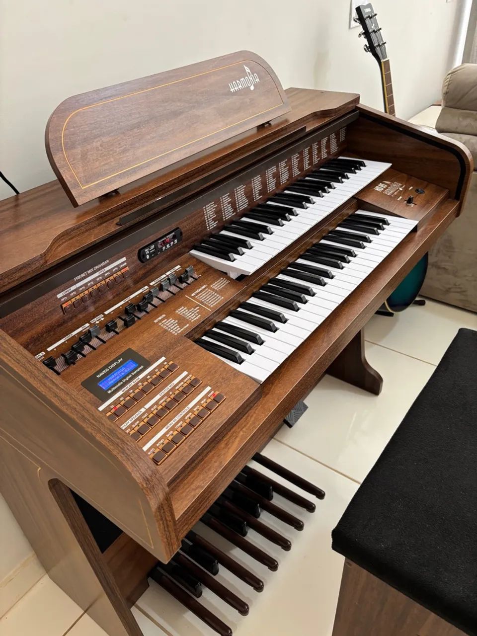 Órgão eletrônico Harmonia HS 95 - Foto 4