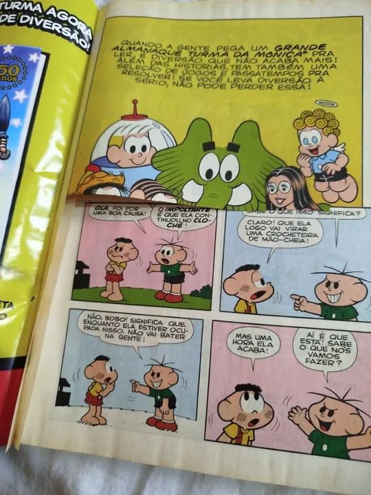 Livro Infantil Grande Almanaque da Turma da Mônica - Foto 3