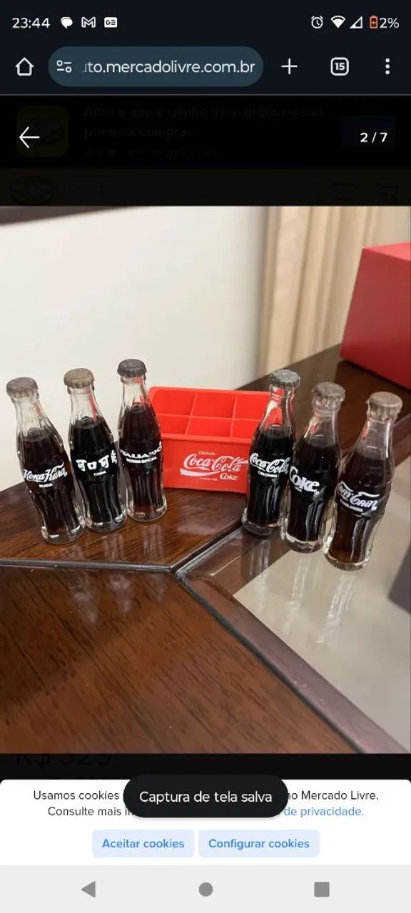Miniaturas de Coca-Cola