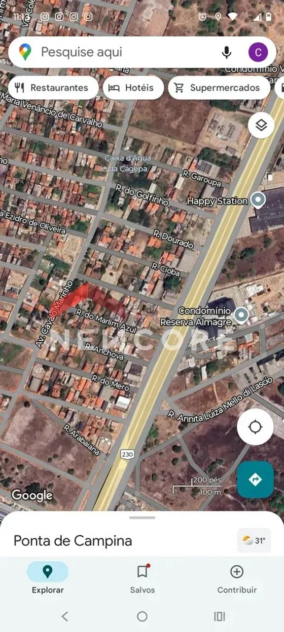 Lote em Avenida Xaréu - Portal do Poço - Cabedelo/PB