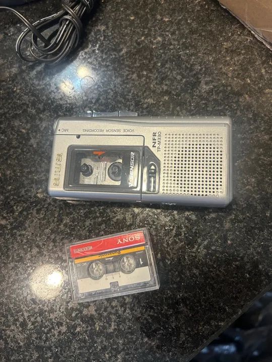 Mini gravador aiwa