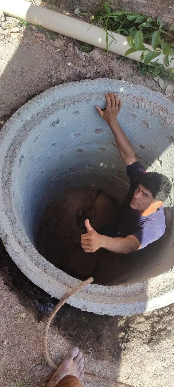 Cavamos sumidouros e foças  - Foto 2