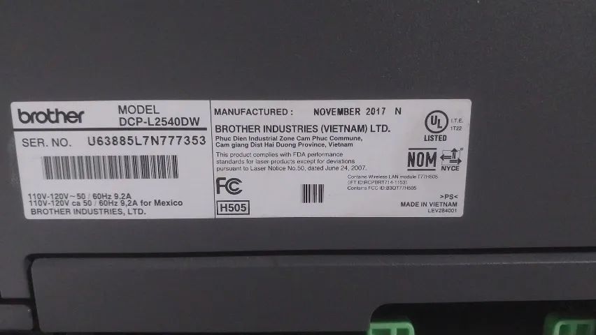 impressora laser Multifuncional Brother Dcp L2540dw - Foto 3