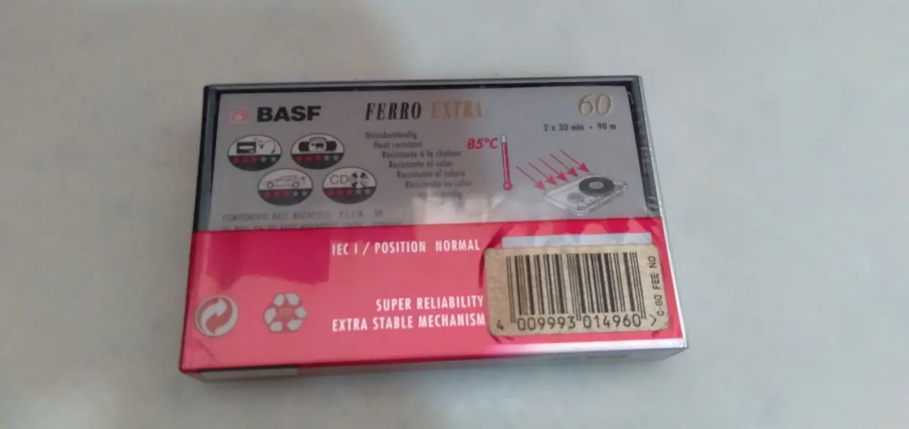 Fita Cassete BASF extra ferro - Foto 2