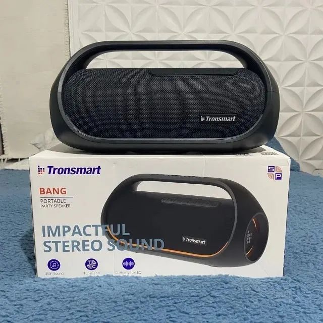 Lacrada Caixa Tronsmart Bang 60w Super Graves - Foto 3