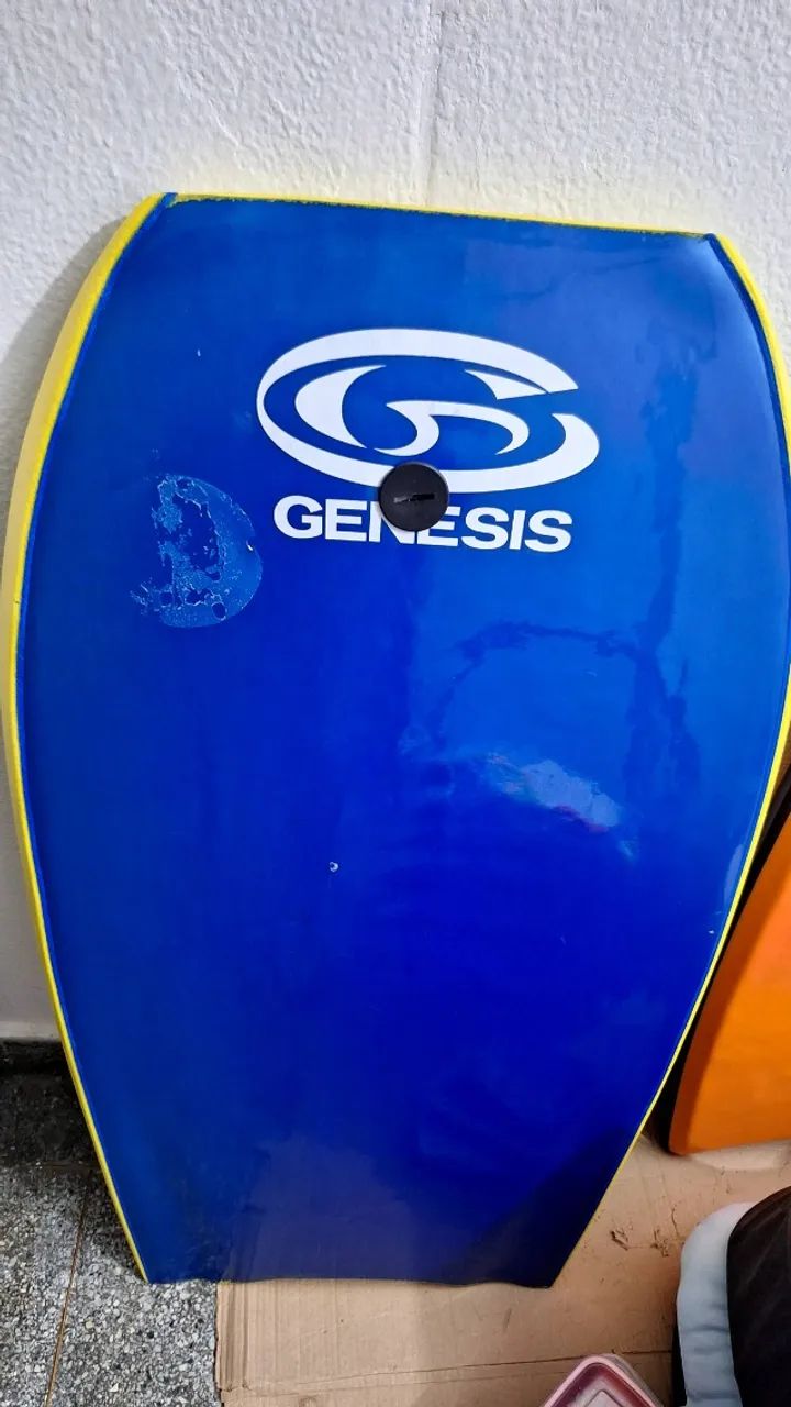 Prancha Bodyboard Genesis Extreme + nadadeir- a Pé de Pato - Foto 2
