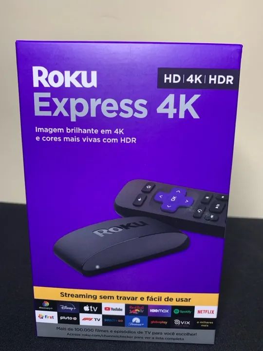 Roku Express 4K - novo - Foto 4