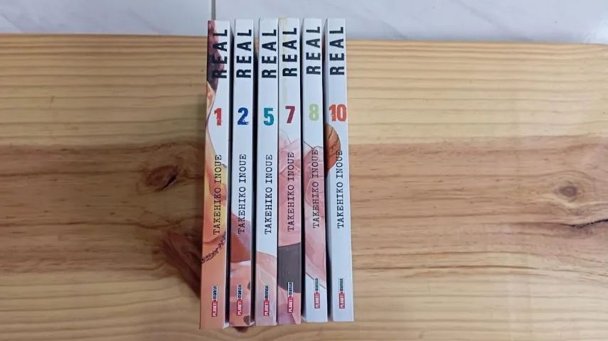 Real Volume 1,2,5,7,8 e 10 Mangá