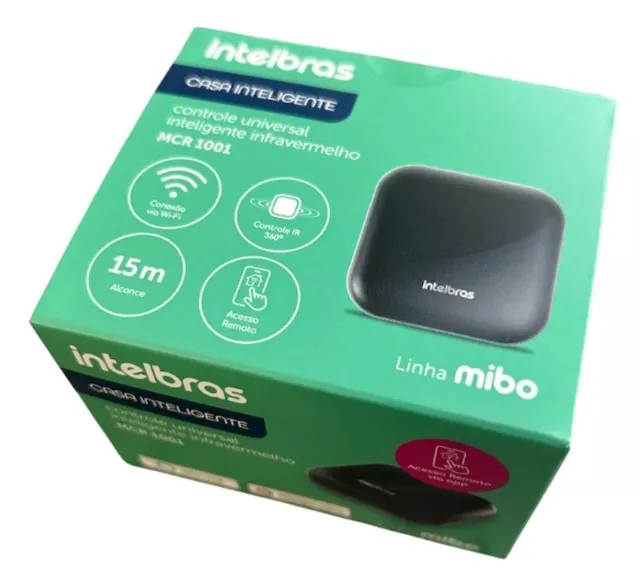 Controle Remoto Universal Inteligente Ir Mcr 1001 Intelbras