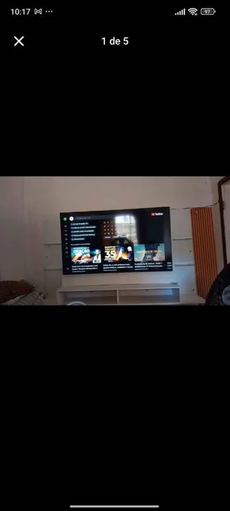 TV 58 polegadas Samsung cristal 