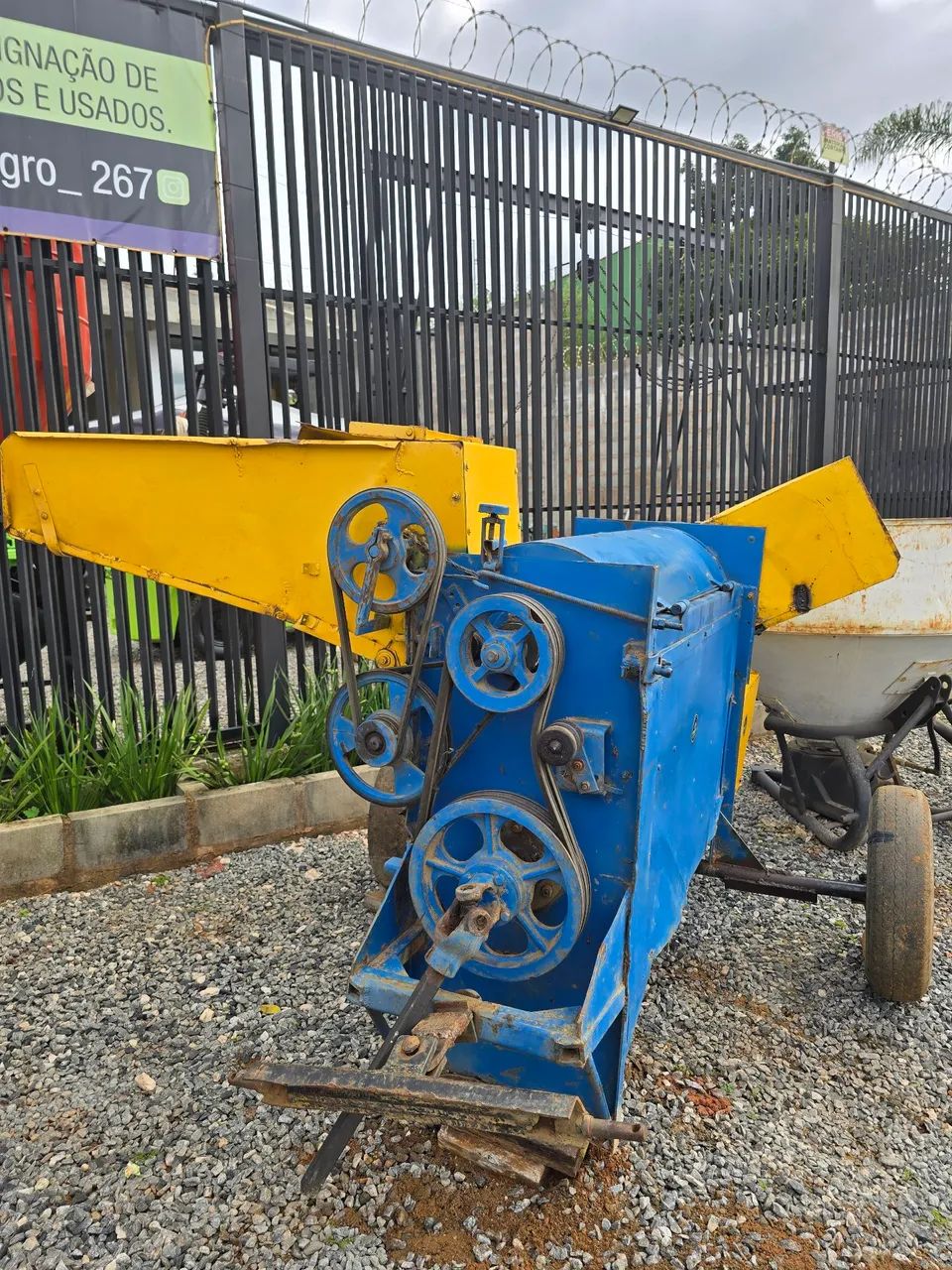 Debulhador de cereais bc 80 nogueira para trator  - Foto 2