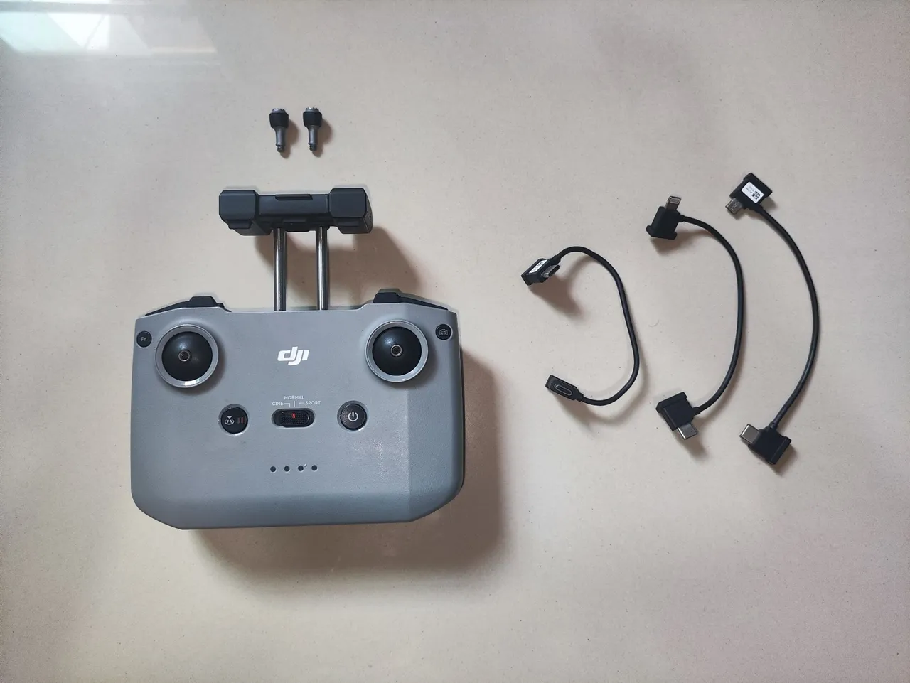 Controle DJI Original - drone Mini 2, 2 SE/ Mini 3, 3 Pro/ Air 2, 2S