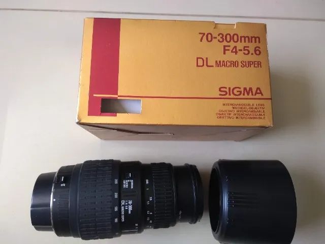 Lente zoom Sigma 70-300mm para Canon EOS
