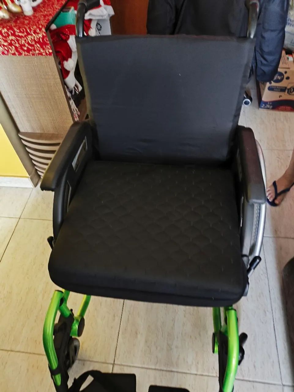 Vendo Cadeira de Rodas - Ortobras - Foto 5