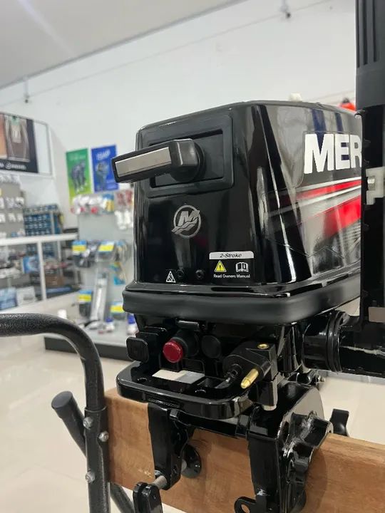 Motor de popa Mercury 5hp zero - Foto 9