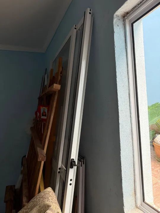 Porta de alumínio correr 2 folhas - Foto 5