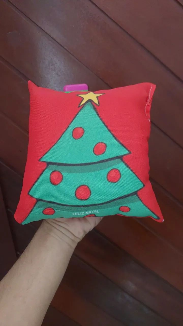 Almofadas personalizadas com fotos, frases e natal - Foto 2