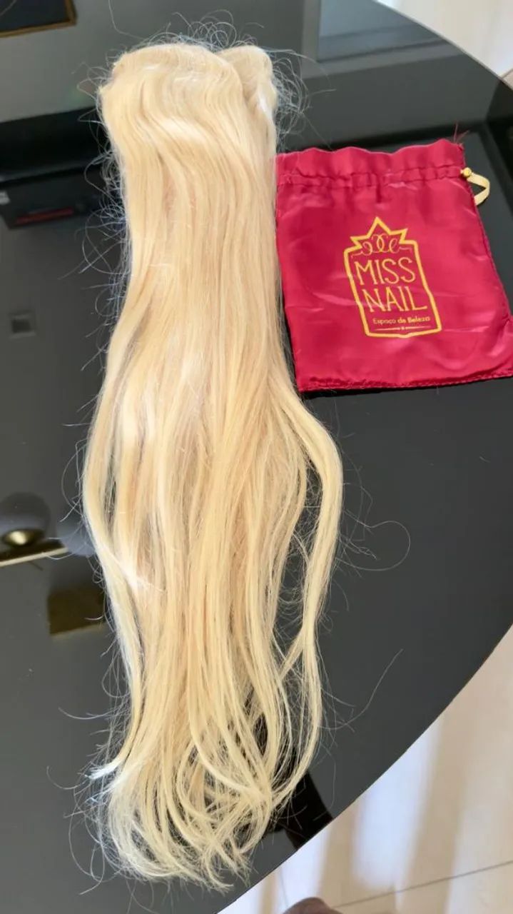 Mega Hair Loiro Claro