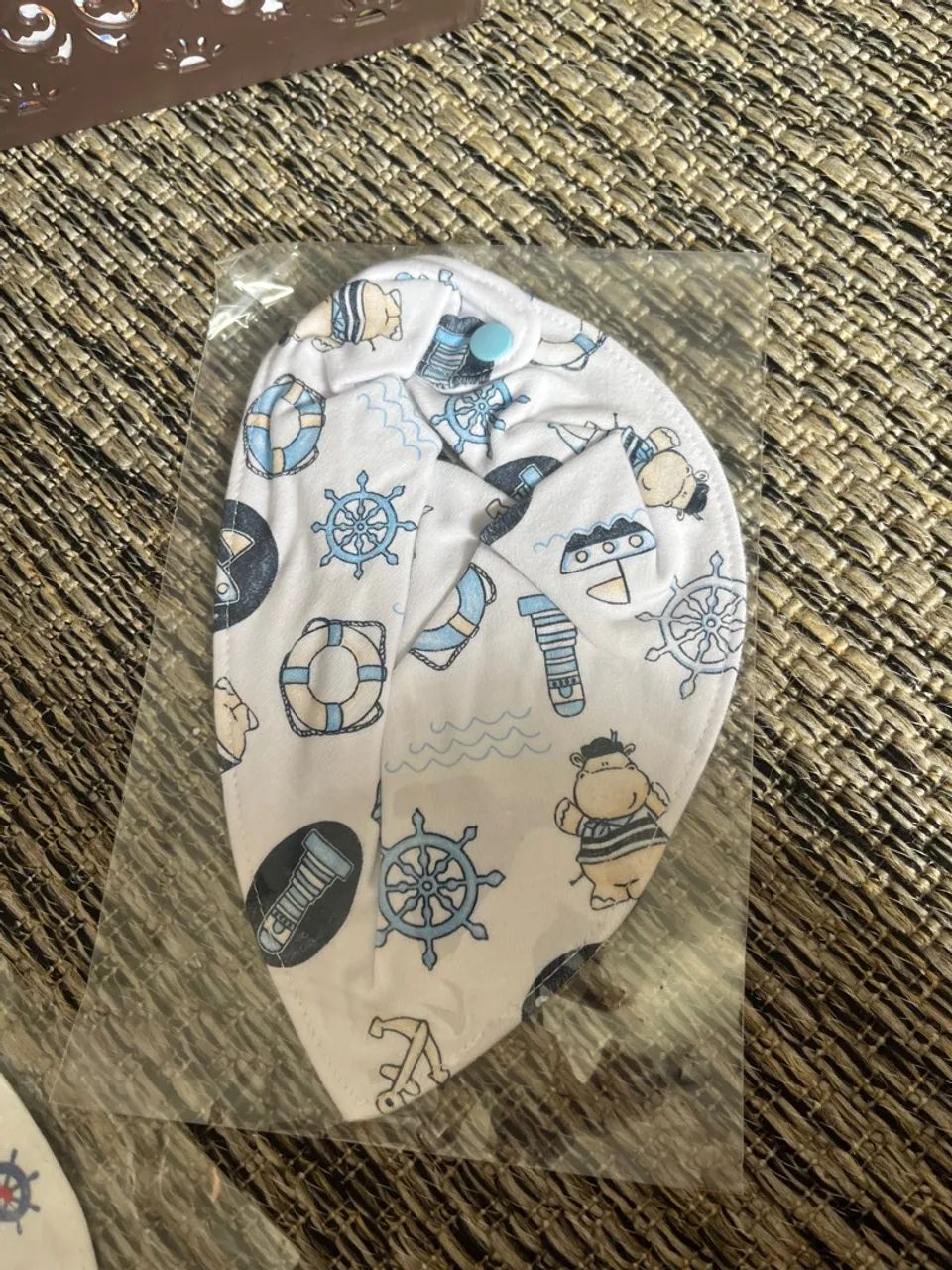 Babadores de Bebê - kit com 5 peças  - Foto 4