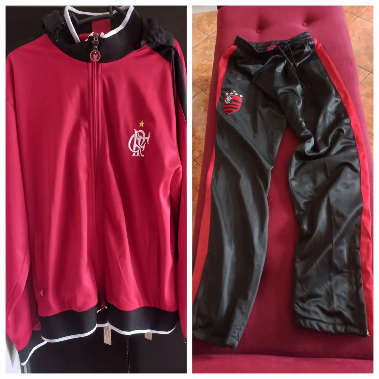 Conjunto Flamengo Original - Jaqueta e Calça