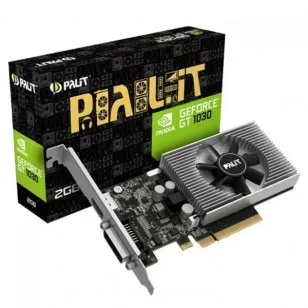 PLACA DE VIDEO PALIT GEFORCE GT 1030 2GB DDR4 64 BIT LOW PROFILE HDMI/DVI - NEC103000646-1