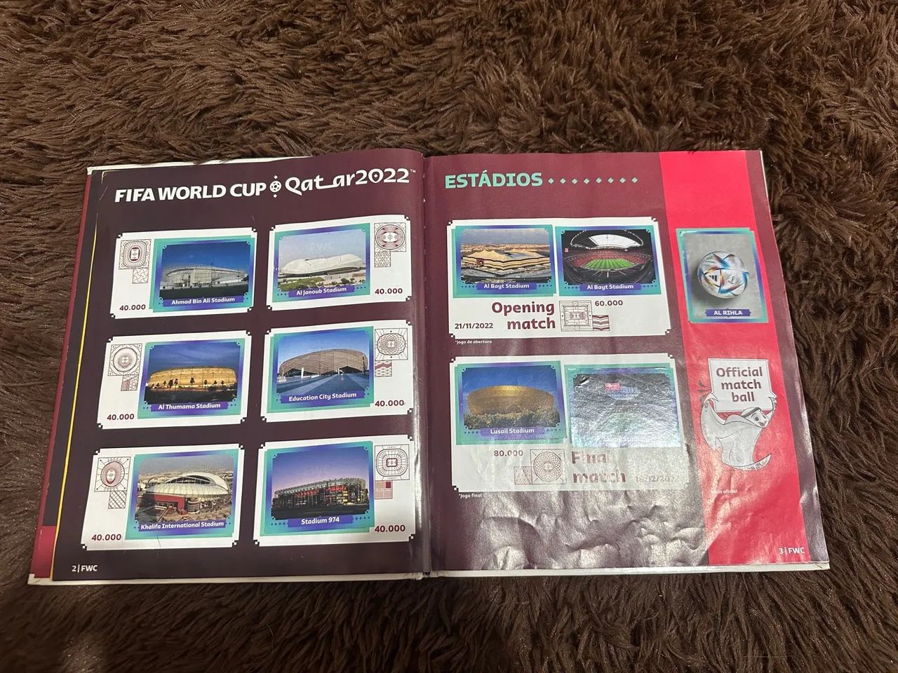 Panini - álbum da copa 2022 completo capa dura - Foto 2