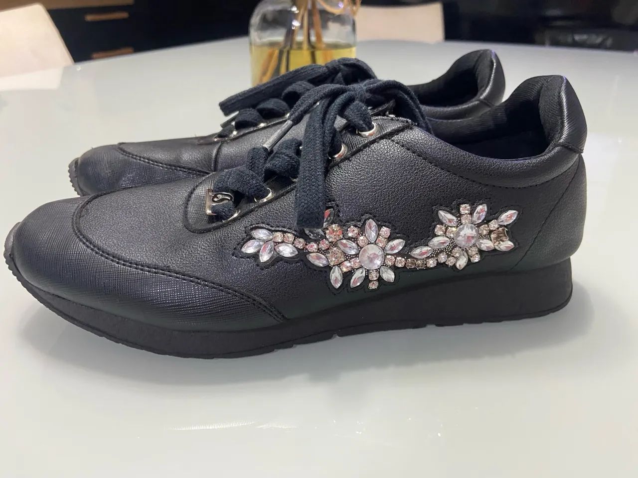 Slip On Tenis Preto Feminino Carmen Steffens Tênis Preto Tenis Da