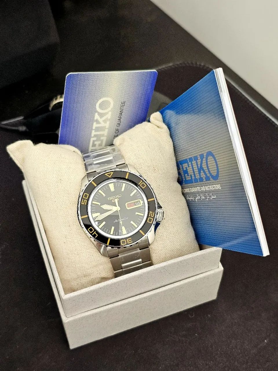 Relógio Seiko 5 Automático - Design Elegante e Funcional - Foto 5