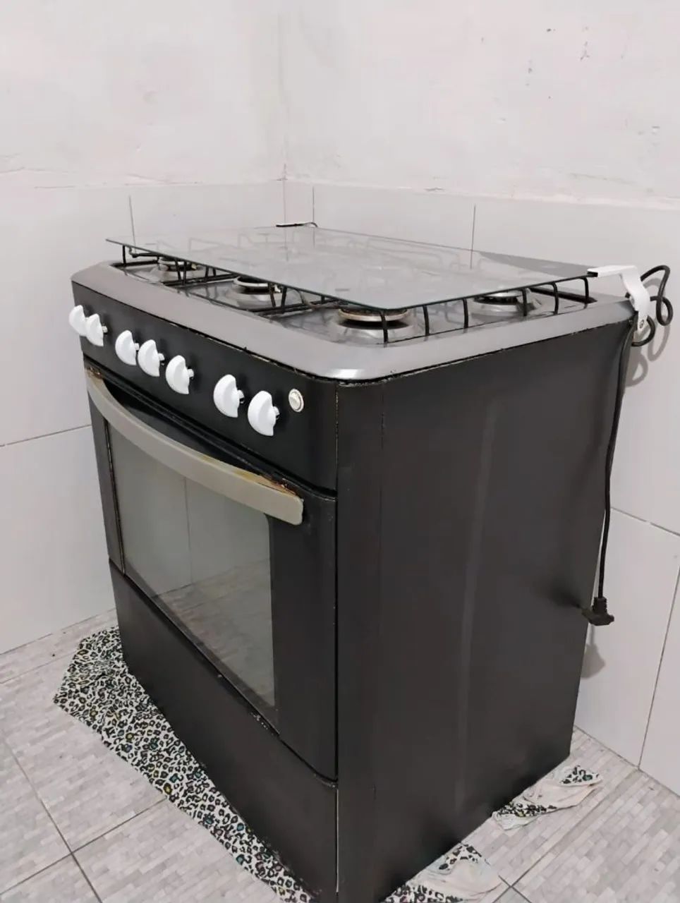 Fogão 6 Bocas com Forno - Usado - Foto 6