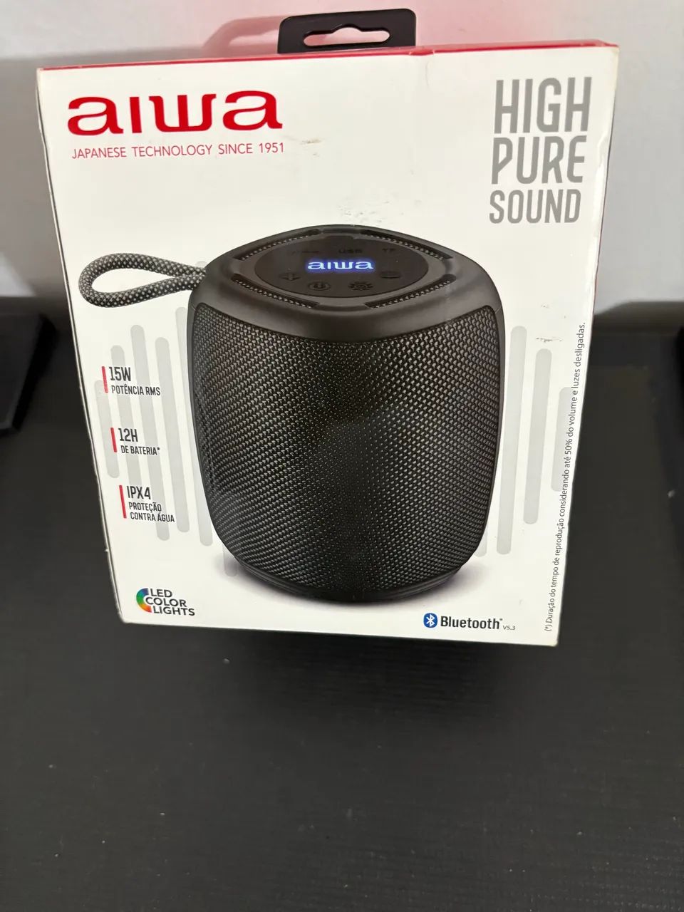 Caixa de som aiwa