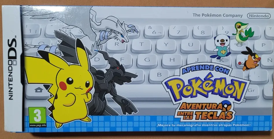 APRENDE CON POKÉMON: AVENTURA ENTRE LAS TECLAS / LEARN WITH POKÉMON: TYPING ADVENTURE