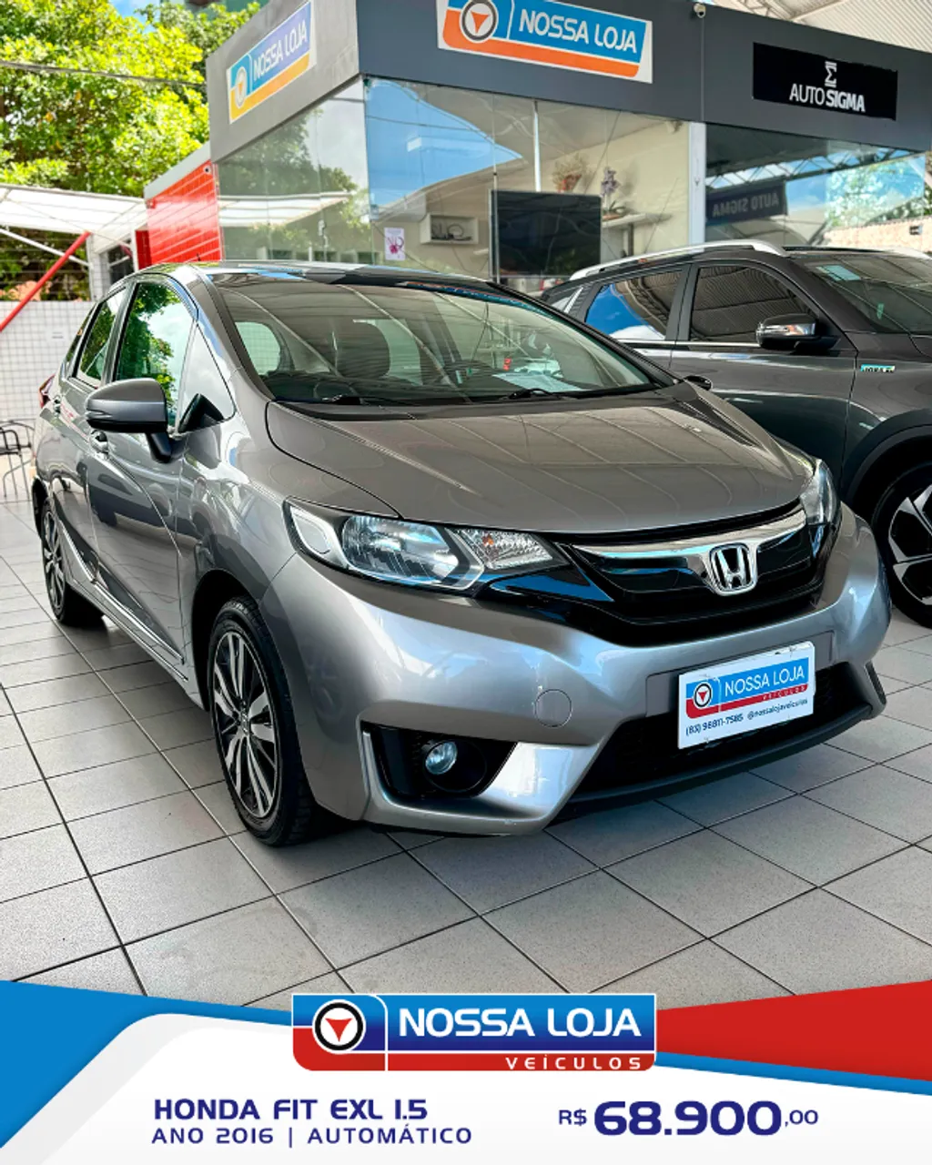 Honda Fit EXL 1.5 2016