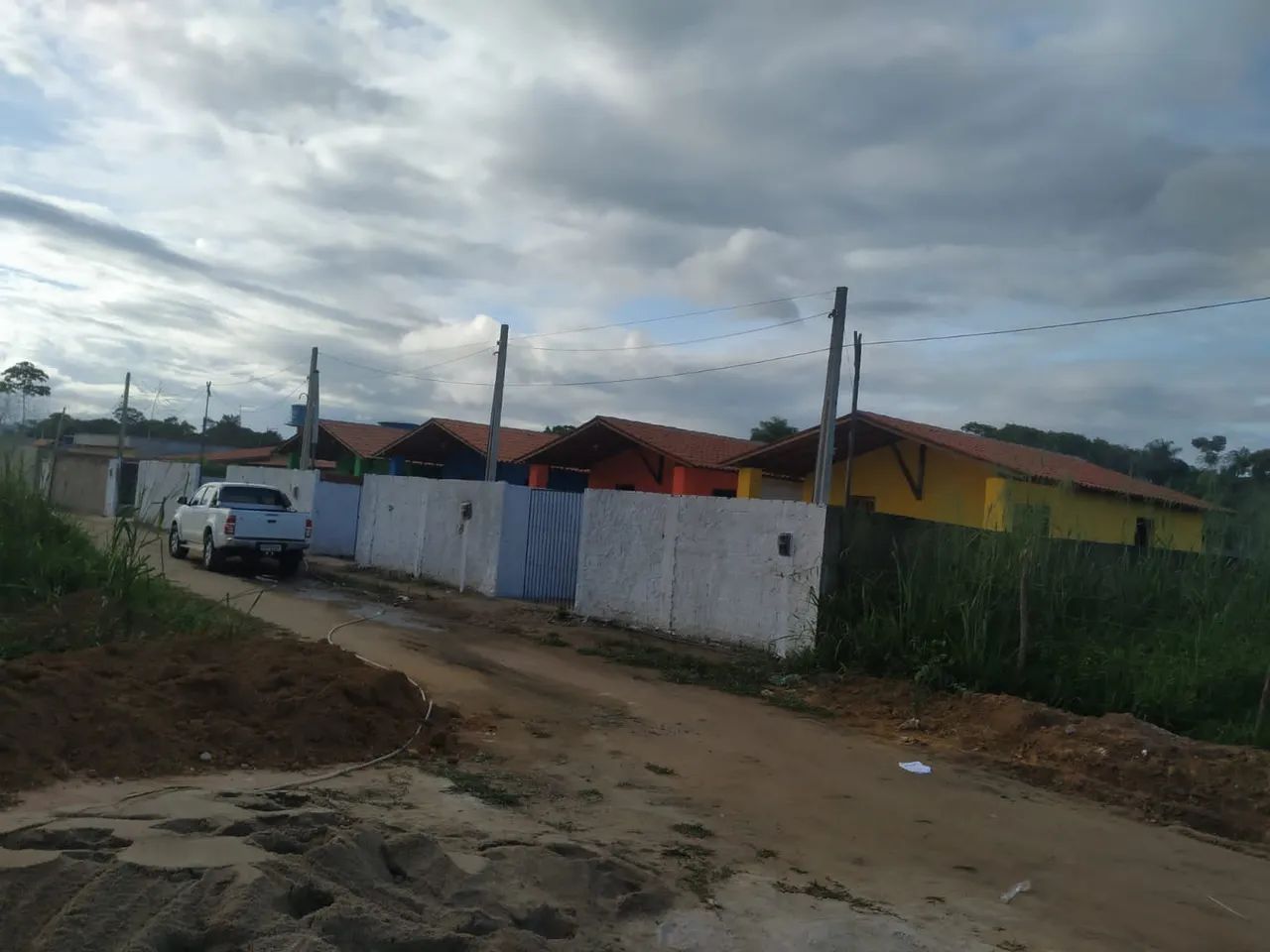 Terreno 2400m2 c/05 Casas, Margens da Estrada de Aldeia Km-19 Chã de Cruz Aceito Automóvel - Foto 6