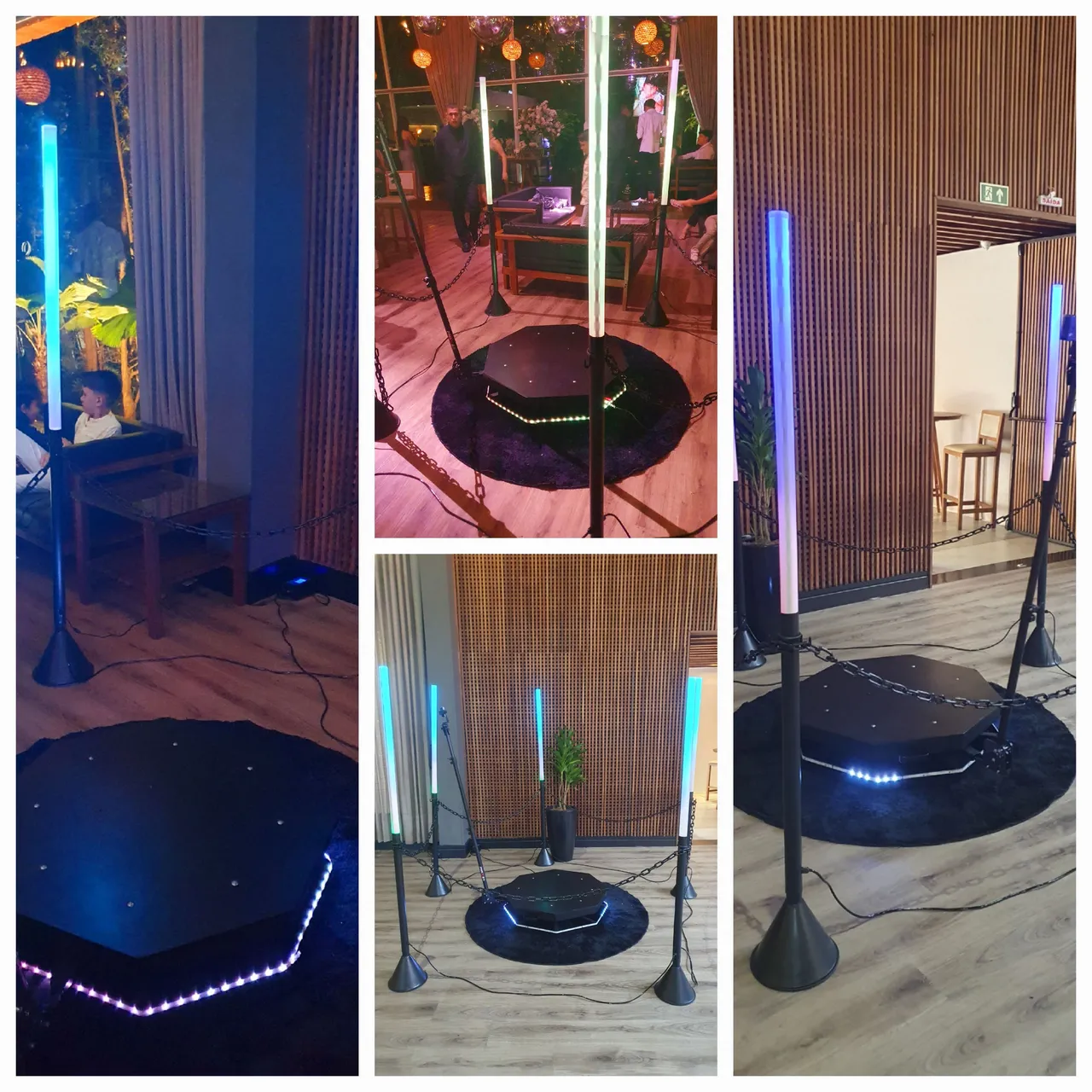 Plataforma Giratória Spinner 360 para vídeos, fotos e entretenimento