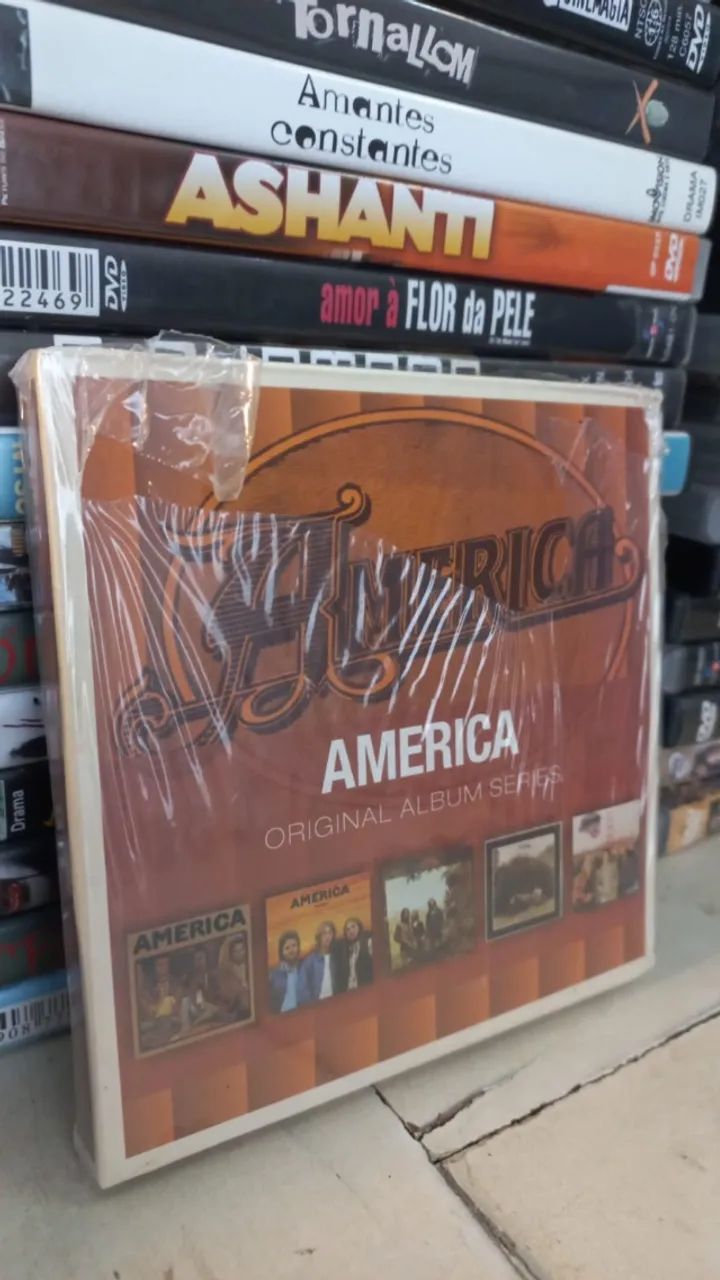 CD Box 5 Cd - America - Original Album Series - Importado, Lacrado -homecomics hat trick h