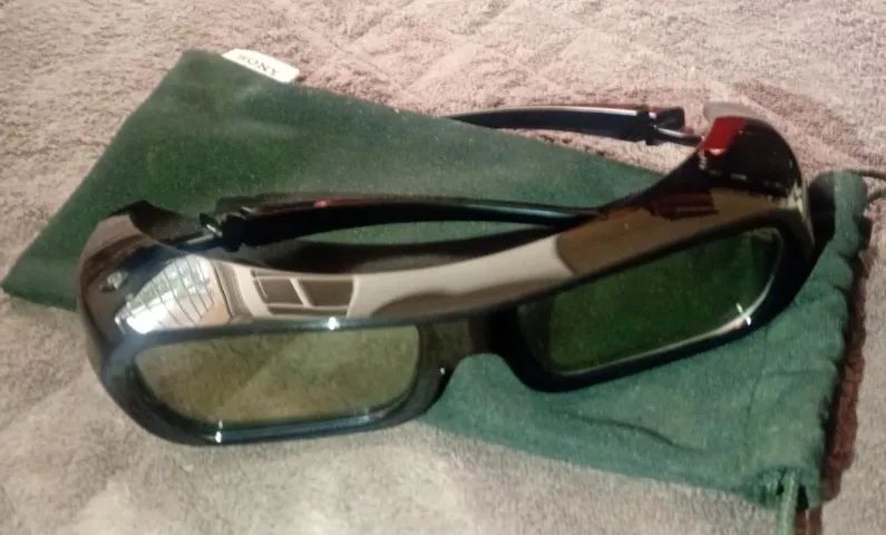 Óculos 3d Sony TDG-BR250/B Recarregável