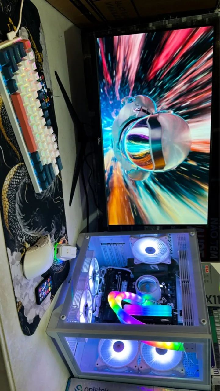 PC Gamer Completo mais brindes tudo novo