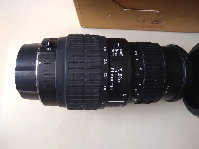 Lente zoom Sigma 70-300mm para Canon EOS - Foto 4